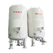 L-CO2 Storage Tank  Vertical Type (Diameter : 1500 ~ 2250mm   Height : 4490 ~ 14761mm)