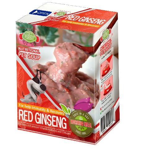 NUTRITIONAL PET SOUP RED GINSENG
