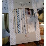 Modern pattern wrapping paper kit- M