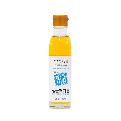 GGAESARANG COLD PRESSSED PERILLA OIL, 180 ml