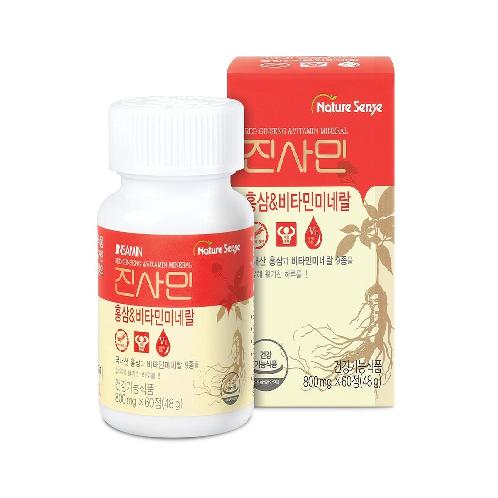 Ginsamin Red Ginseng, Natural Vitamin