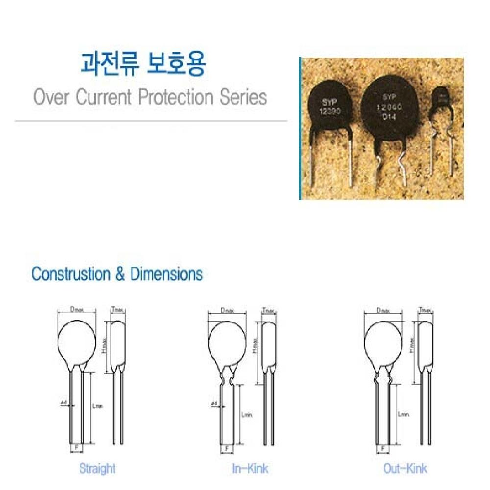 PTC Thermistors, Over Current Protection Series, Over Temperature Protection Series, Element Heater 
