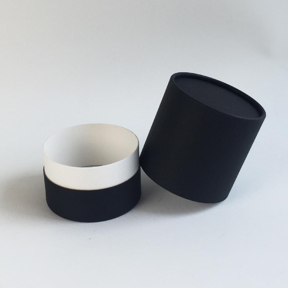 Candle paper tube 83x110(Black)Candle Fragrance Packing Boxes Cylinder Gift Boxes Wrapping Supplies
