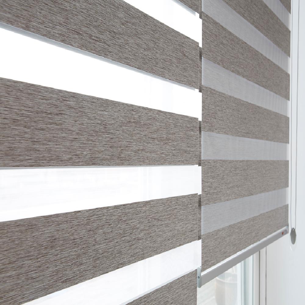 POLYESTER COMBI BLIND WINDOW SHADE TEXTILE(HOLY)-ANTIBACTERIAL/BLACK OUT