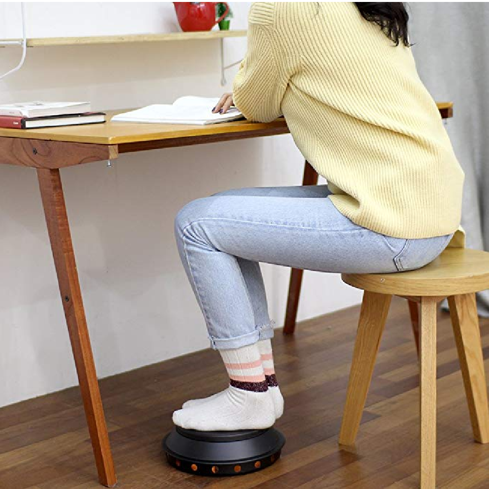 JBWOOD Feet Heater 3 Layer Structure with Tealight Candles