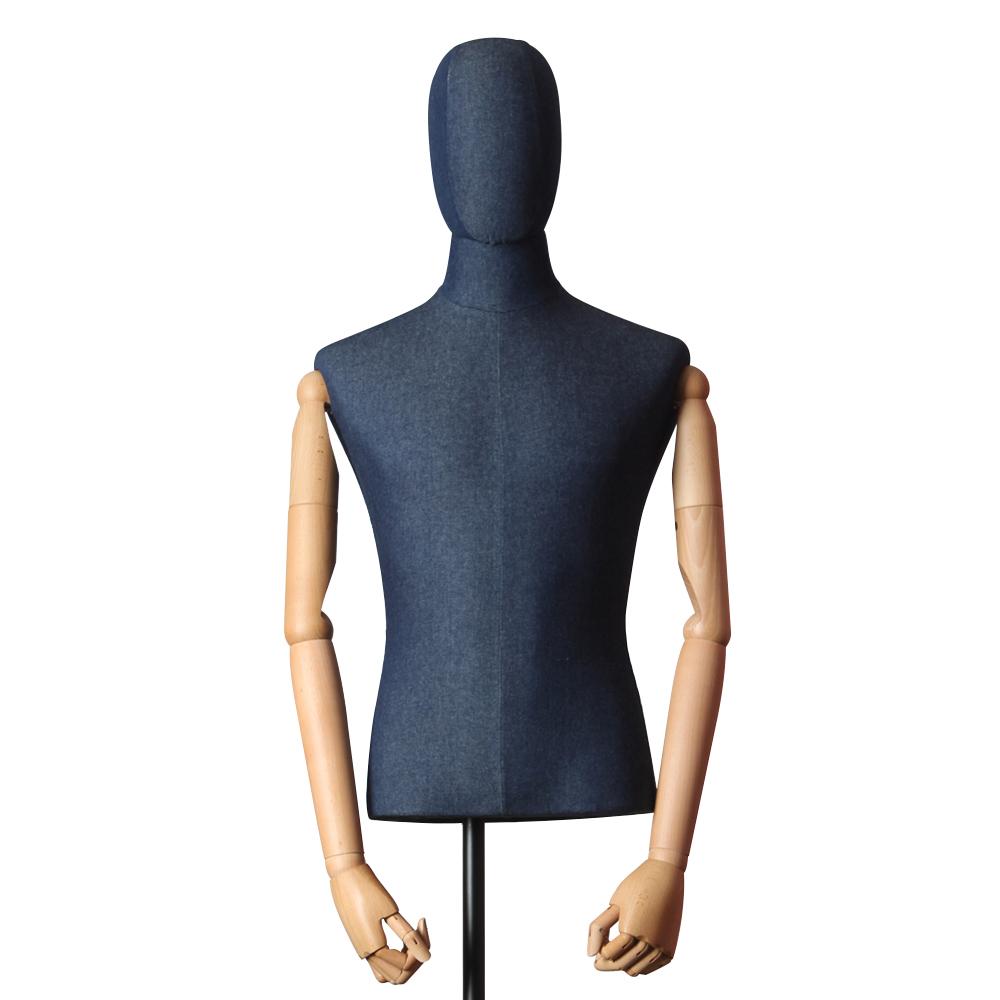 BONES Male Torso Mannequin Stand