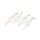 full image Jinccecil Hairpin Hairpin Set Large (Wave Ellipse) Fashion Hairpin