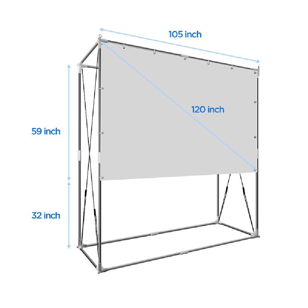 120-inch Portable Projector Screen