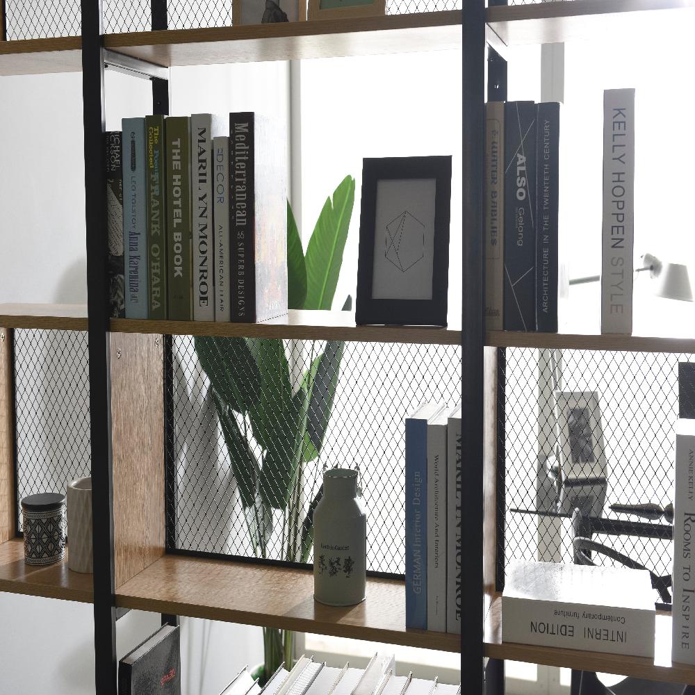 Plank S30 mesh square bookshelf