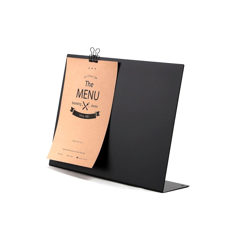 BONES A3 A4 Stand POP Metal Menu Pad for Shops/ Offices/ Restaurants/ Cafes