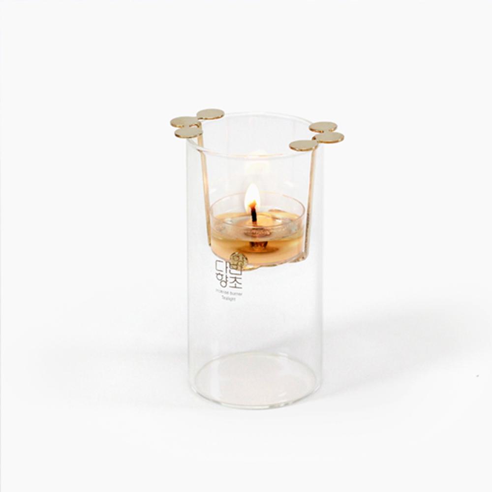 oriental incense T-light candle burner set