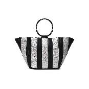 NUBI RIPE TOTE_black silver