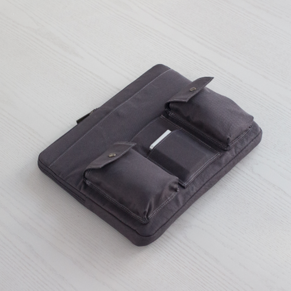 Organizer Laptop Pouch - Black