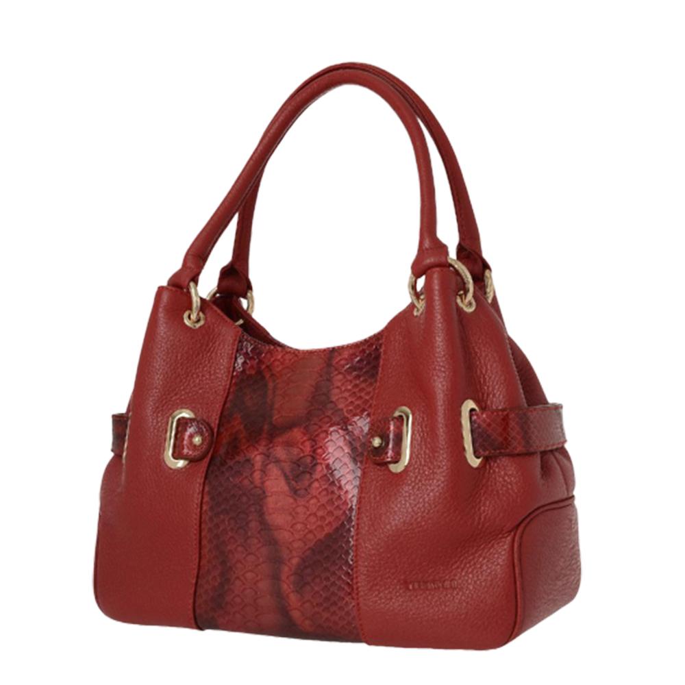 cowhide patternpoint shoulder bag
