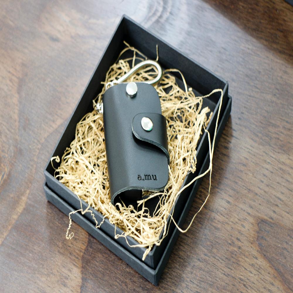Leather Smart Key Holder