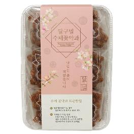 Handmade Korean Traditional Rice Cake Dessert Snack Cookie, Natural Ingredients, Healthy Sweet