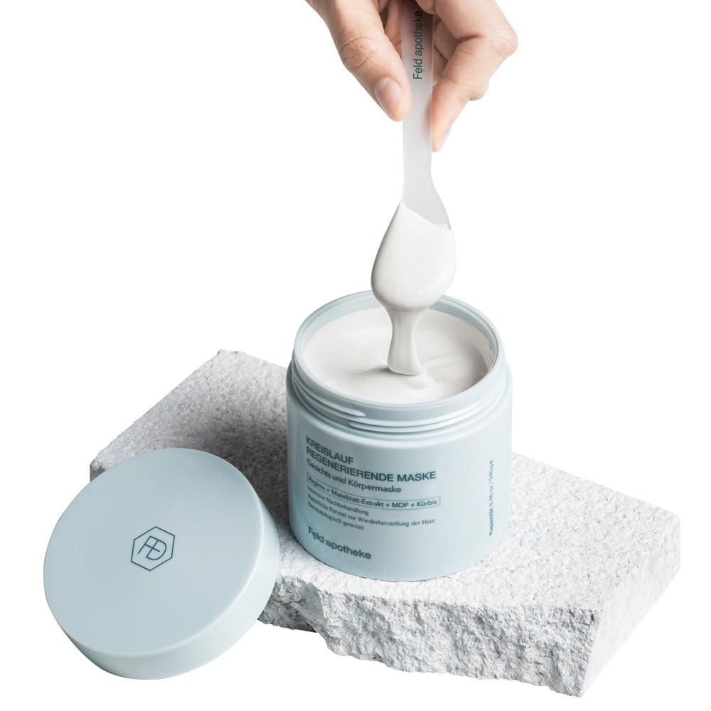 FELDAPOTHEKE REGENERATIVE CIRCULATION MASK / wash-off face mask, reduce swelling, Skincare