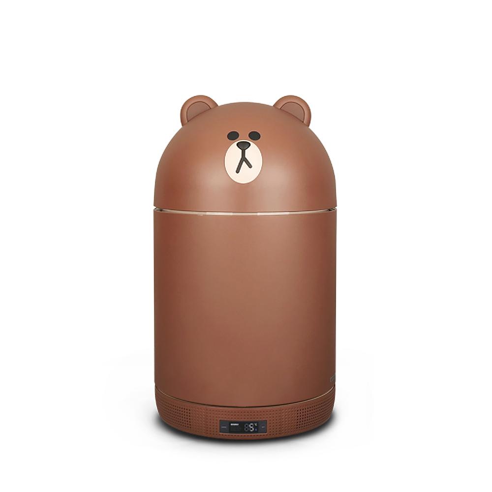 Linefriends ccomo refrigerator 'Brown'