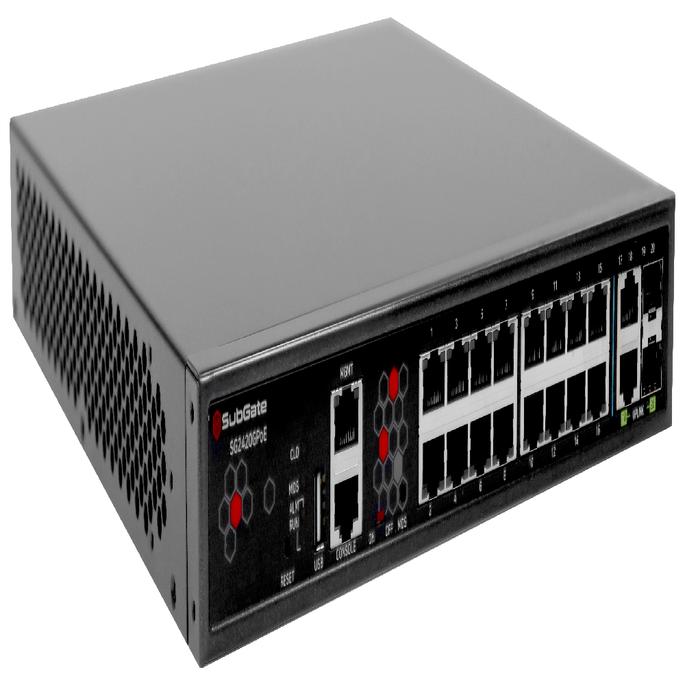 SG Security switch - SG2420GPoE Series