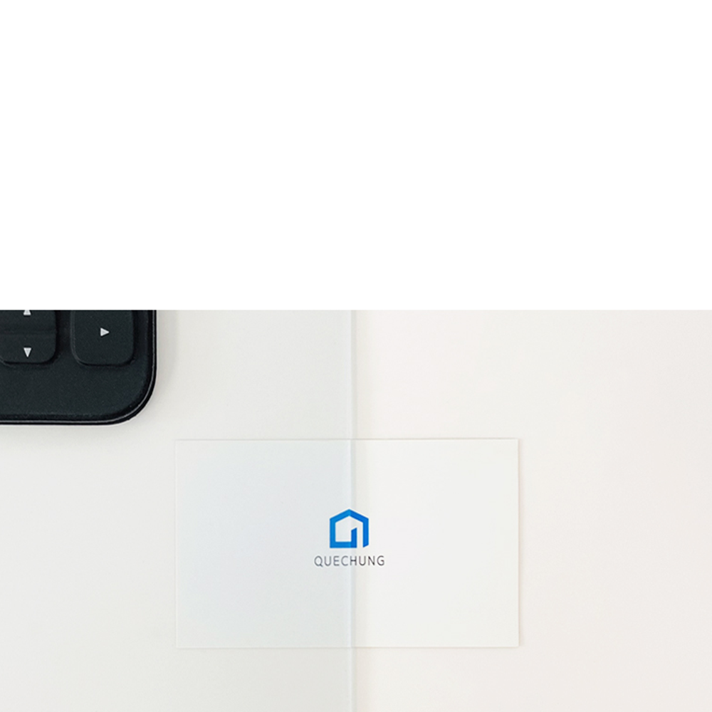 QUECHUNG clear matt instead of glass for table and desk (40cmx210cm)