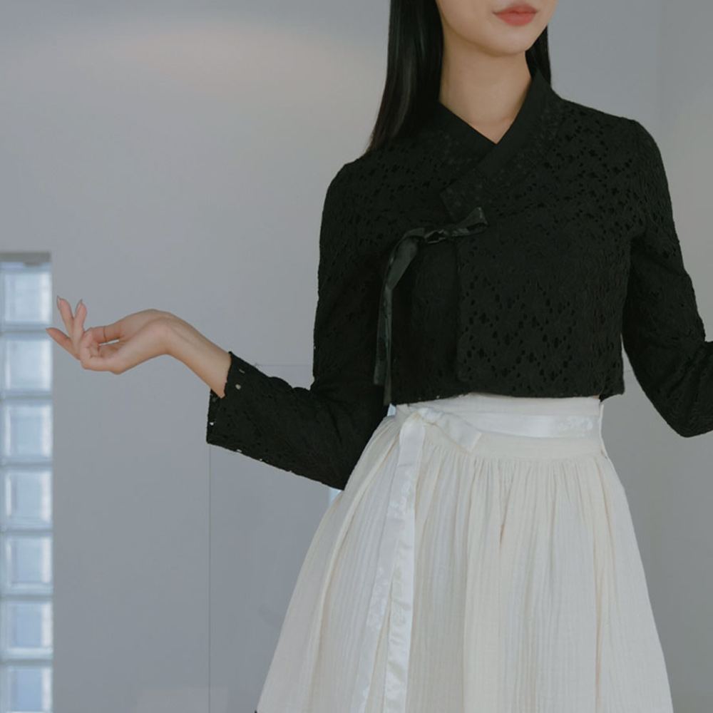 Korean traditional skirt (white)