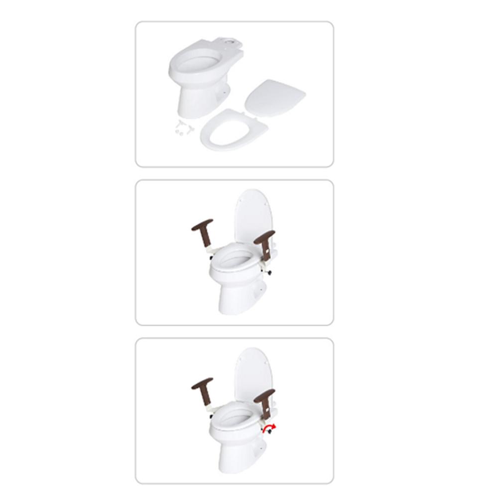 ABLELIKE Care Handle 3 - G (Seat Type Toilet Handrail)