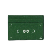 Bat pattern card wallet