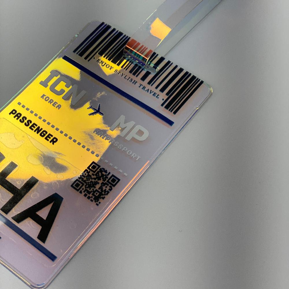 Luggage Hologram Name tag