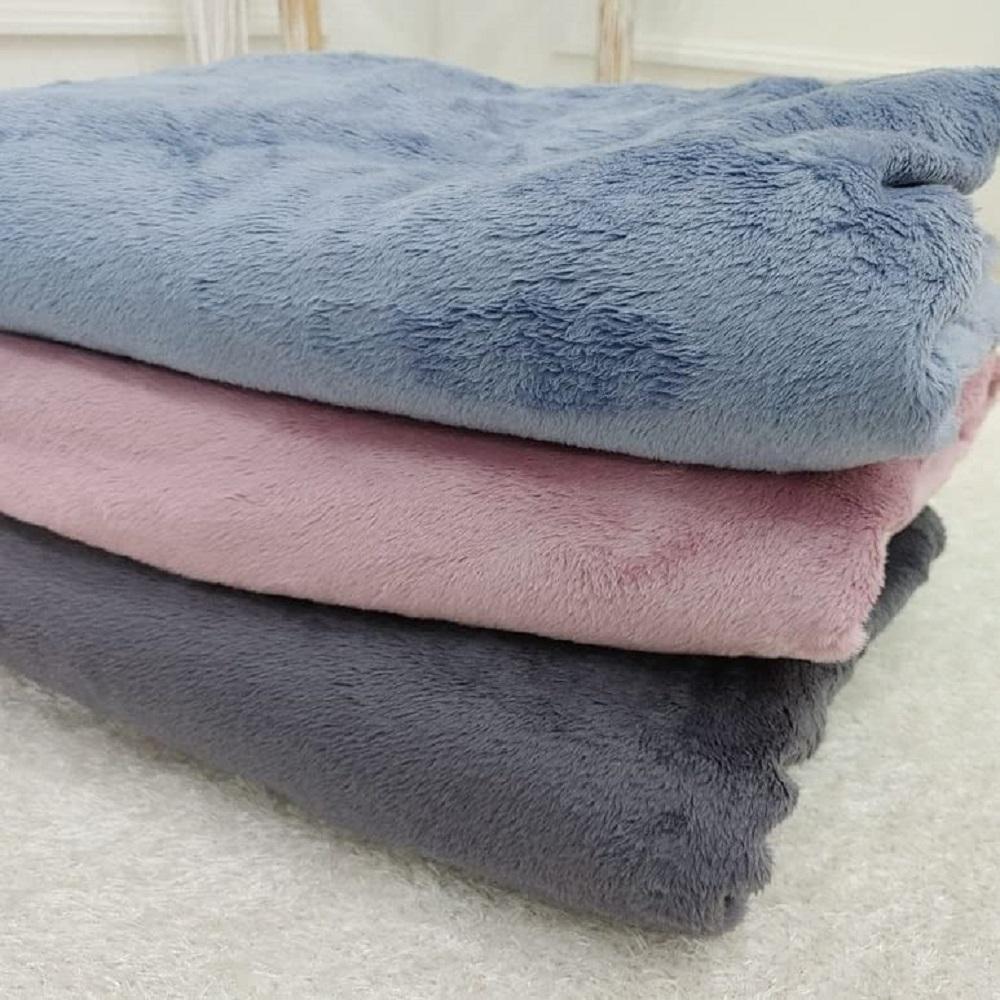 P.Life Fake Fur Blanket | Light Comfortable Microfiber Fabric, for Camping