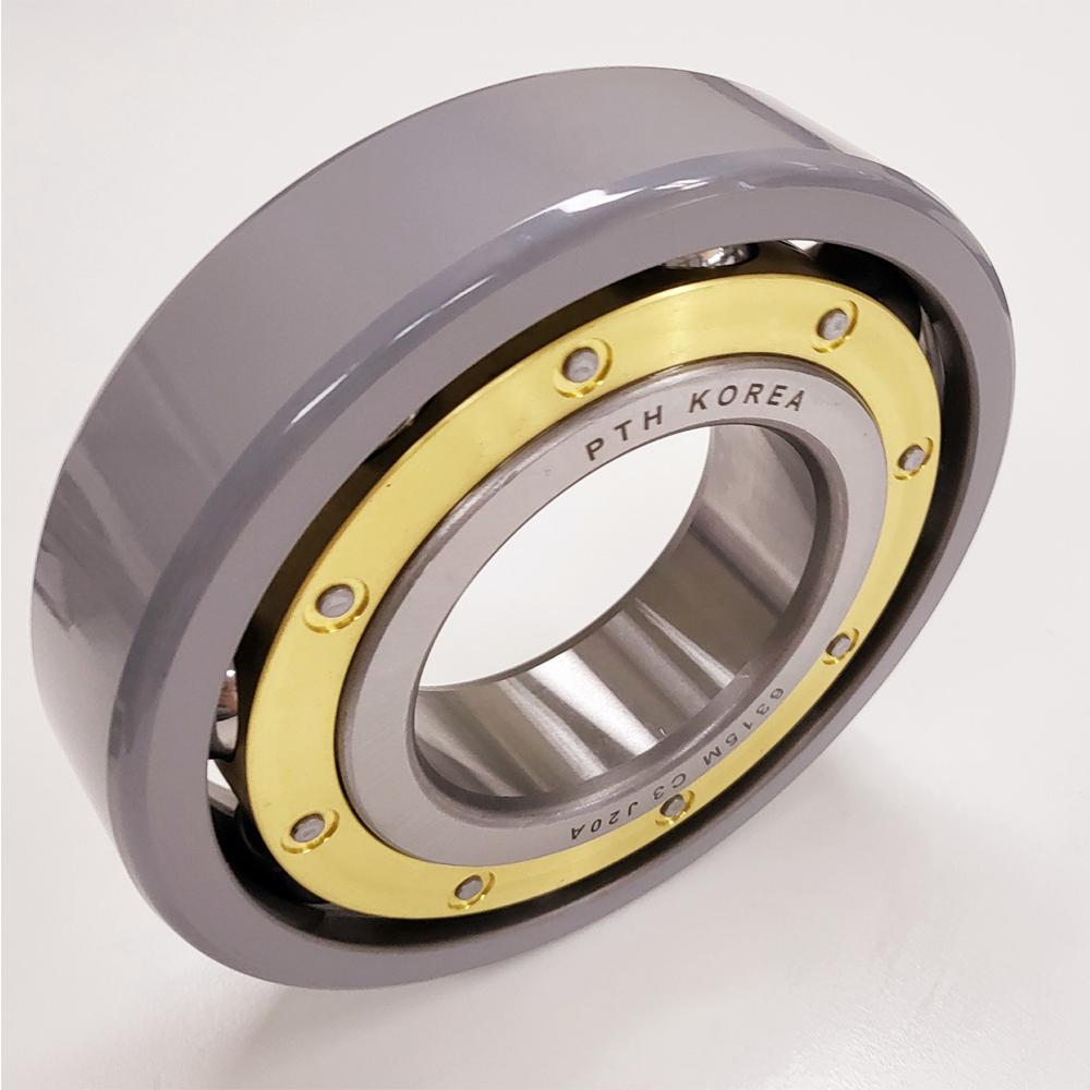 INSULATED DEEP GROOVE BALL BEARING  MACHINED BRASS CAGE