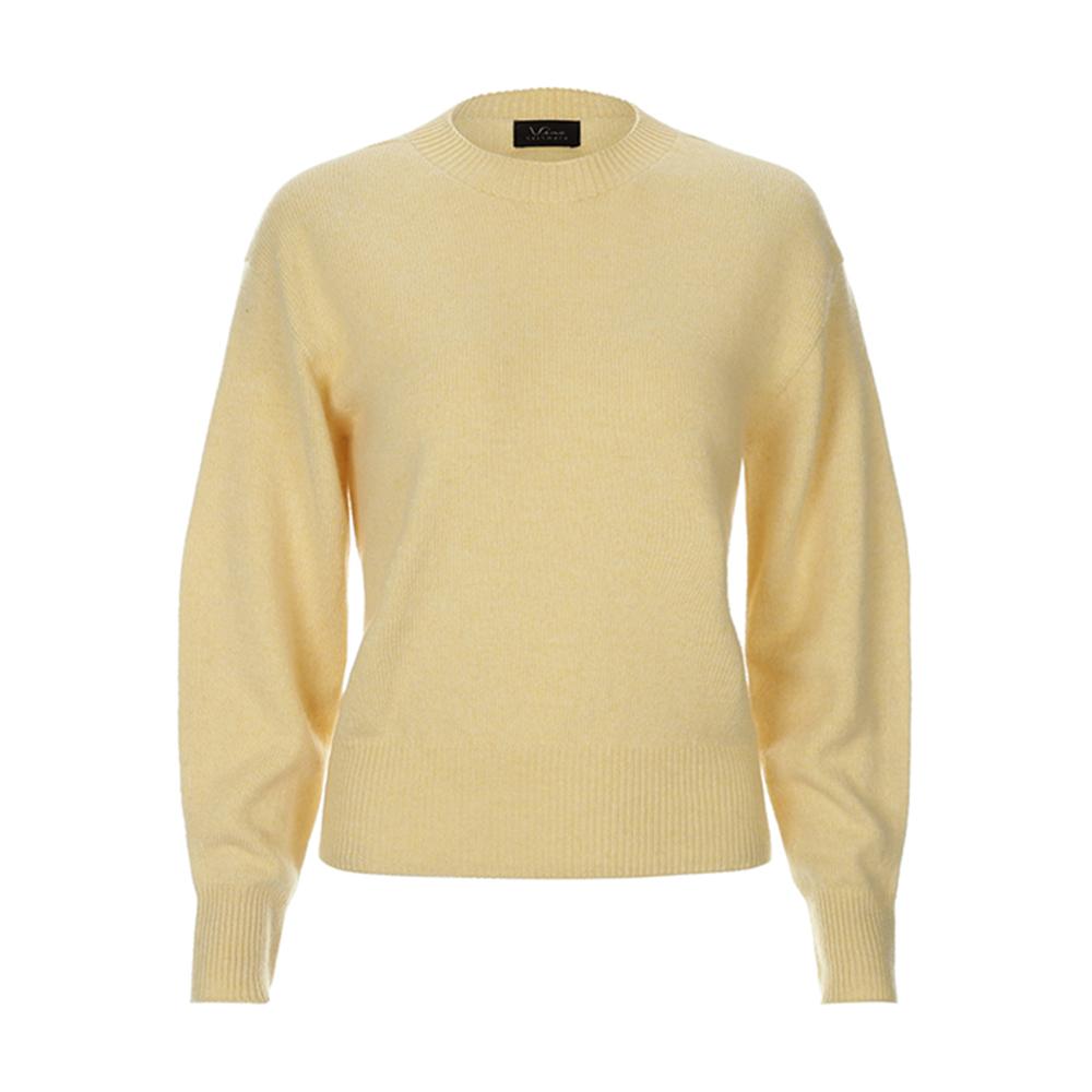 Premium Cashmere Round Neck Pullover(green, yellow, gray, purple, sky)