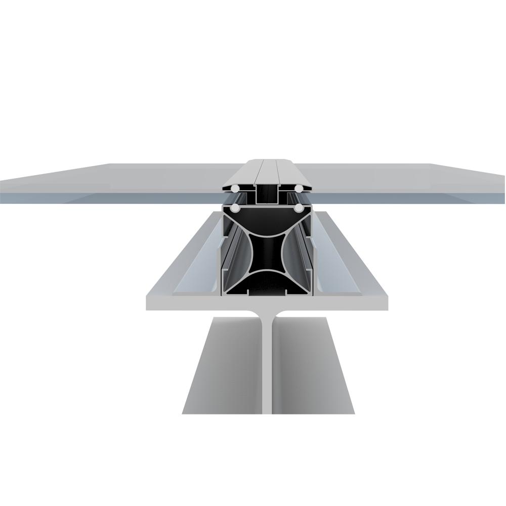 Tunnel type noise barrier post(upper mold)