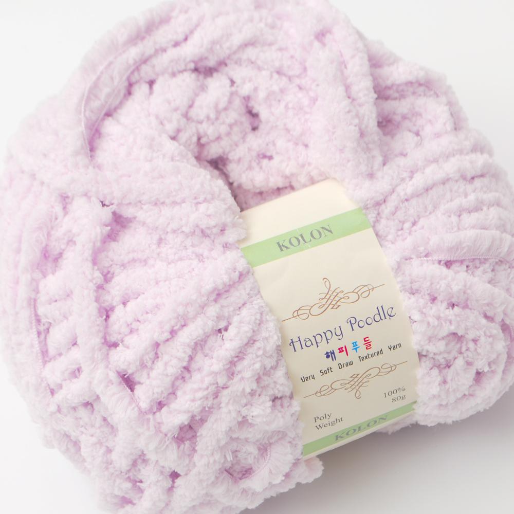 [Misoknit] Happy Poodle, Soft and Luxurious Knitting Yarn Set, Various Color, Easy Care Knit Yarn