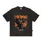 full image VINTAGE WASHING DOBERMAN T-shirts BLACK