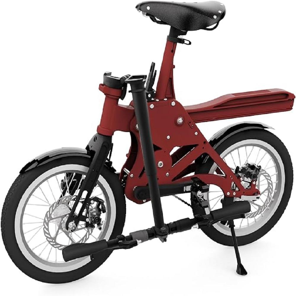 Bokyong POP-Cycle(G) / RED - Folding, Safety, Folding Handle, Adjustment Saddle, Sliding Body, Foldi