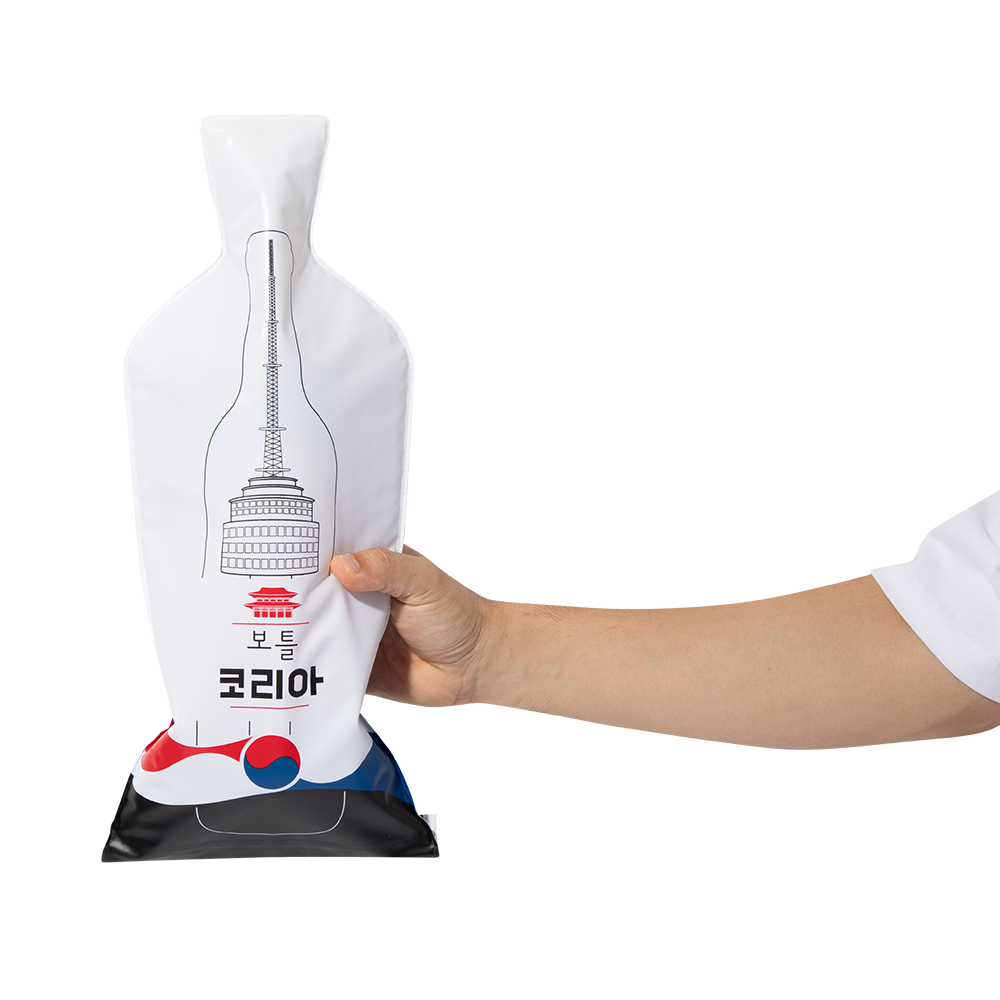 Bottle Korea (1set 3pcs) | Reusable Wine Travel Protector Sleeves for Glass Bottles