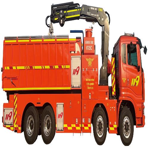 Jinwoo SMC Water tank container for fire suppression of electric cars