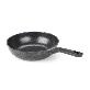 detail image1 COTE SILVER - Nonstick Coating Flat Bottom Wok Pan, Induction Compatible (12 Inch)