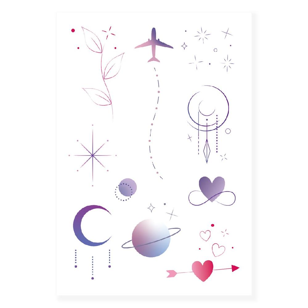 ggomi BEST SELLER Tattoo Sticker Water Type Summer Faux Fake Instant Color DIY OEM ODM Wholesale