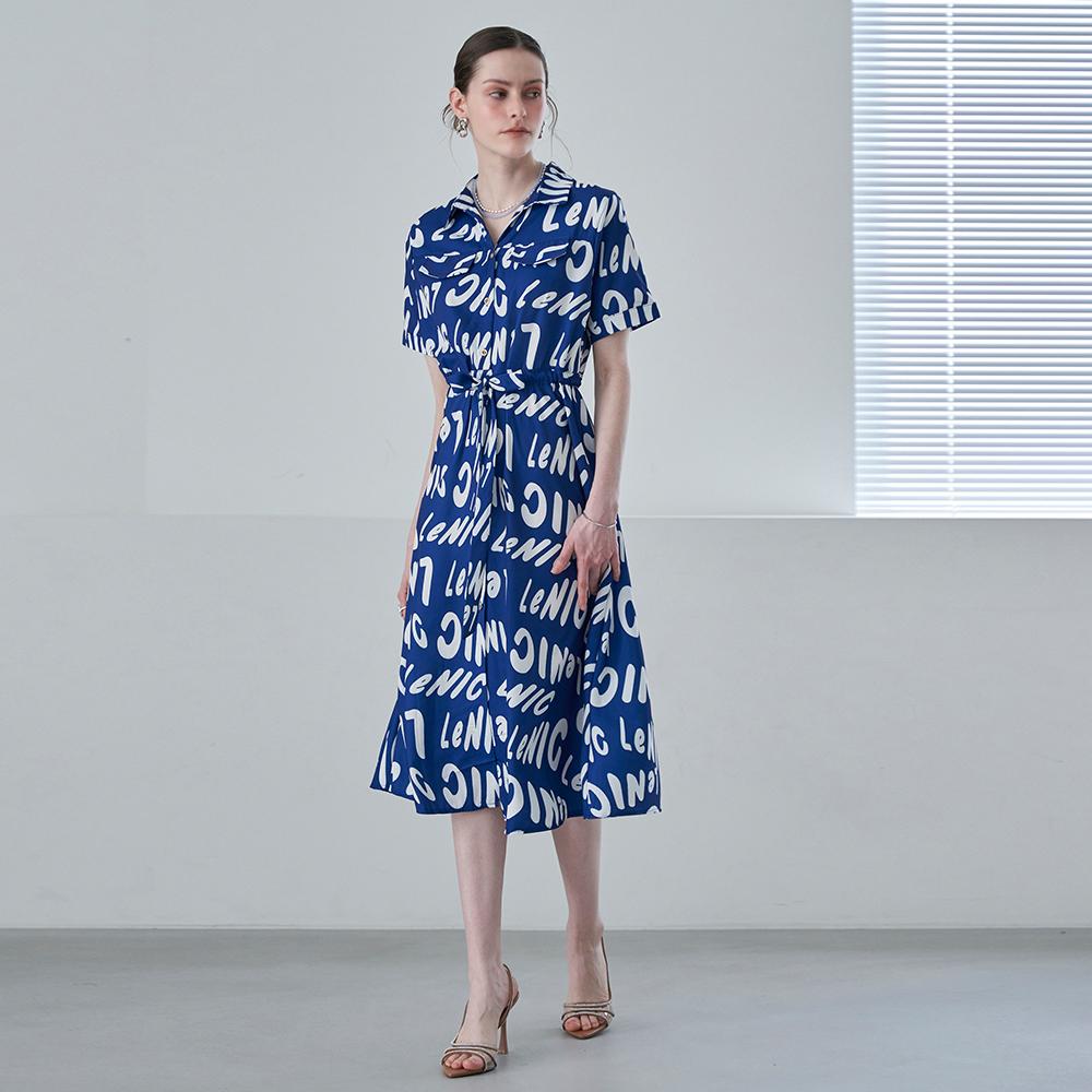 Logo Shirt Dress