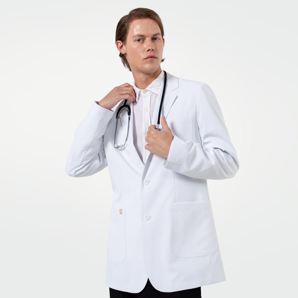Men's-Short-Lab-Coat-LCM-01